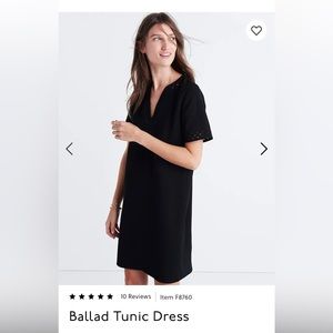 Madewell Ballad Tunic Dress